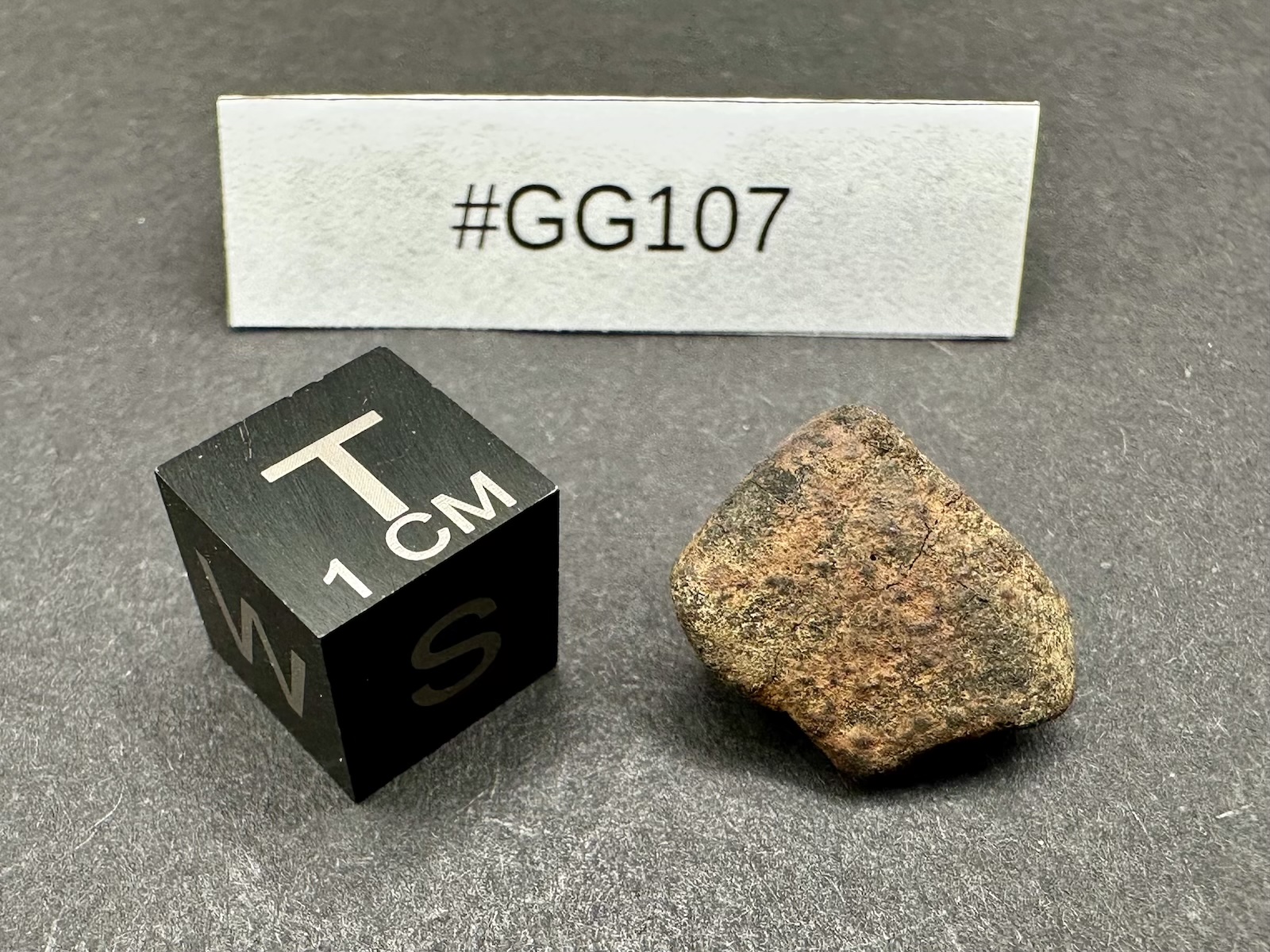 Meteoryt Gao-Guenie 2,14 g (#GG107) - obrazek 4