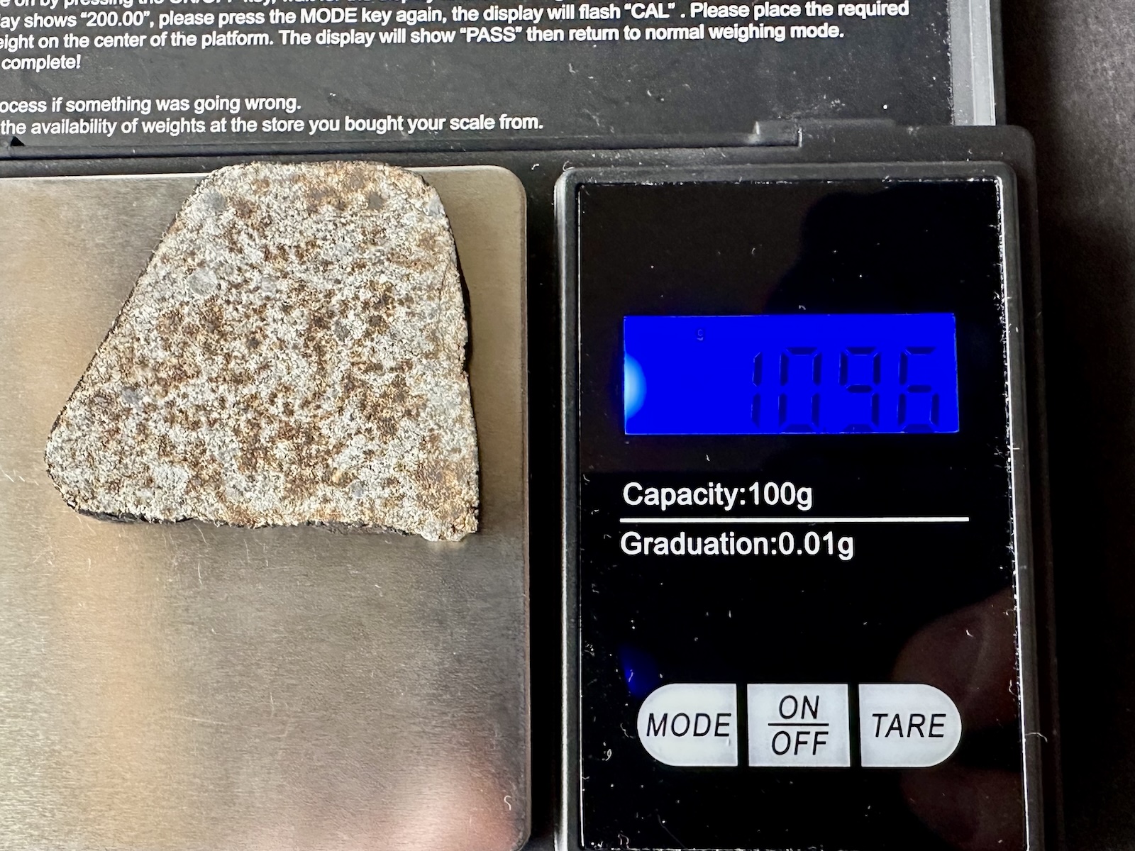 Meteoryt Hammadah al Hamra 346 - 10,96 g - obrazek 5